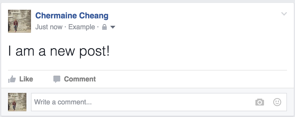 Result of POST request